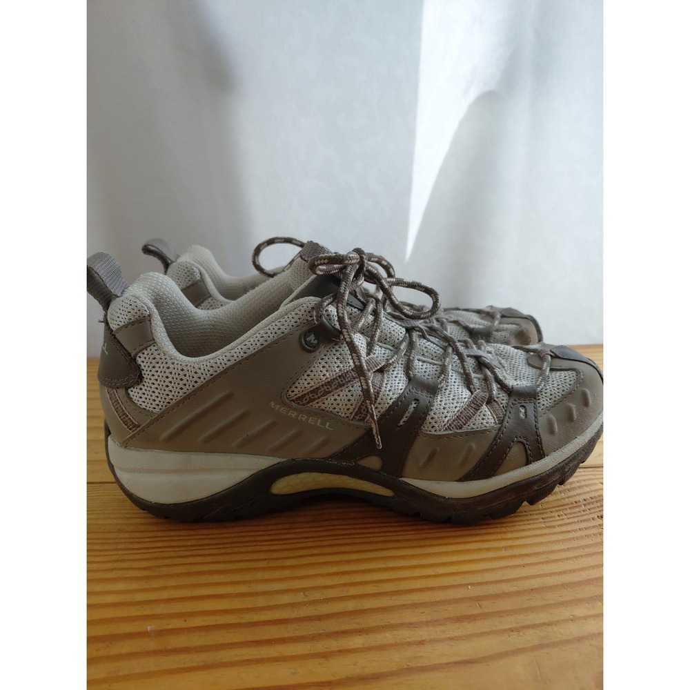 Merrell Siren Sport 2 Hiking Shoes Women's Size 8 Elephant Gray Pink Vibram